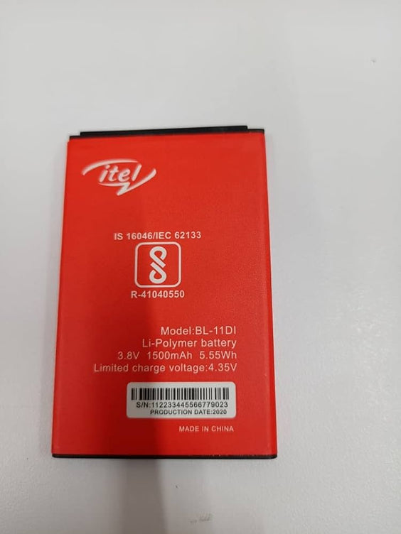 YOFO Original Battery For Itel All Series Battery Available ( 25Bi, 11Di, 19Ci, 15Bi, 29Bi, 24Ei, 30wi, 20Hi, 29Ci, 38Ci )