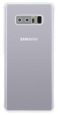 YOFO Silicon Back Cover Case for Samsung Galaxy Note 8 (Transparent) Camera Protection with Dust Plug (Copy)