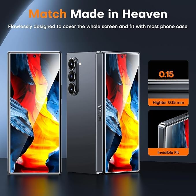 Edge to Edge Tempered Glass for Samsung Z Fold 6 5G