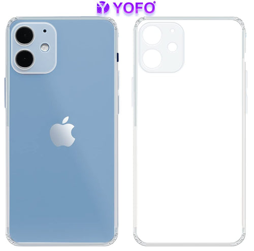 YOFO Silicone Back Cover for Apple iPhone 12 Mini (5.4)