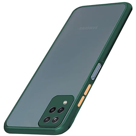 YOFO Smoke Back Cover for Samsung A12