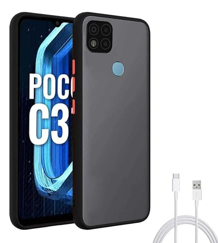 YOFO Smoke Back Cover for Poco C31