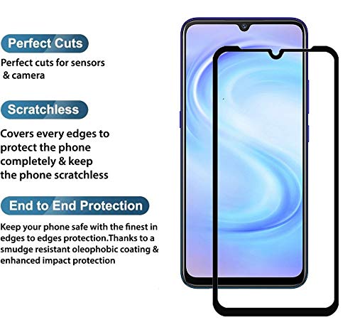 Edge to Edge Tempered Glass for Vivo S1 / S1 Pro
