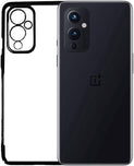 YOFO Chrome Back Cover for OnePlus 9 | Electroplated Colored Frame | Compatible with OnePlus 9 All Variant