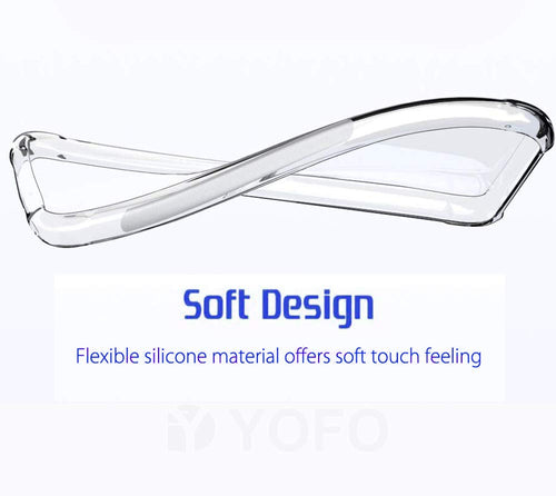 Back Cover For Xiaomi Redmi NOTE 8 ( Silicone|Transparent )