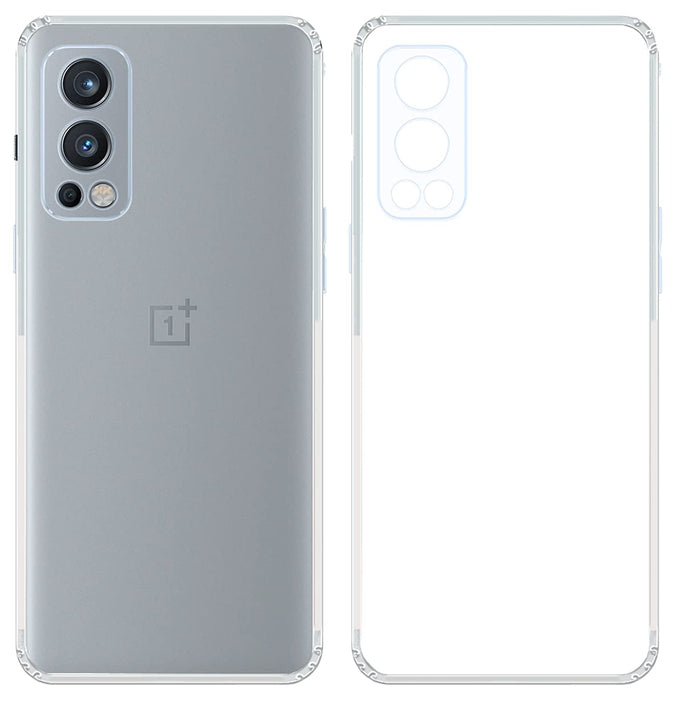 YOFO Transparent Back Cover for OnePlus Nord 2 (5G)