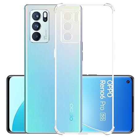 YOFO Transparent Back Cover for Oppo Reno 6 (5G)