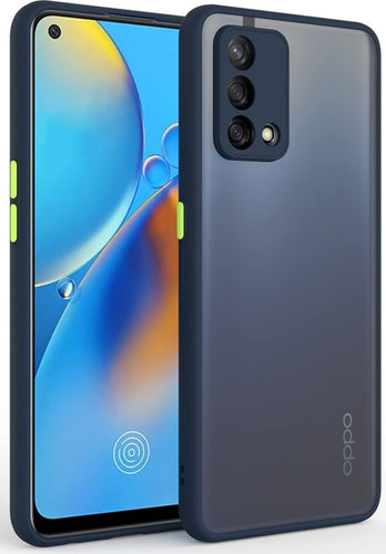 YOFO Smoke Back Cover for Oppo F19 with Camera Protection