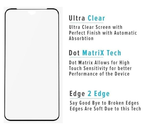 Edge to Edge Tempered Glass for Vivo V20 Pro