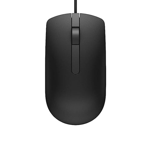 Dell MS116 1000Dpi USB Wired Optical Mouse, Led Tracking, Scrolling Wheel, Plug and Play.