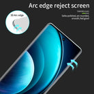 YOFO Curve Edge to Edge Full Screen Coverage Tempered Glass for " VIVO X100 / X100 PRO "- Full Glue Gorilla Glass (Black)