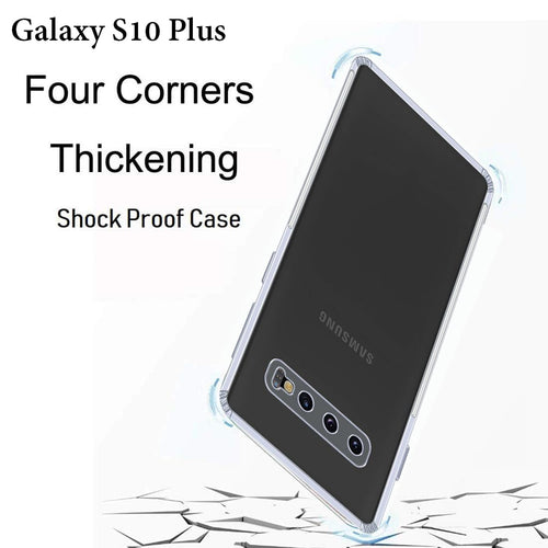 Silicon Back Cover Case for Samsung Galaxy S10 Plus