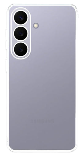 YOFO Silicon Back Cover Case for Samsung Galaxy S26 (Transparent) Camera Protection with Dust Plug