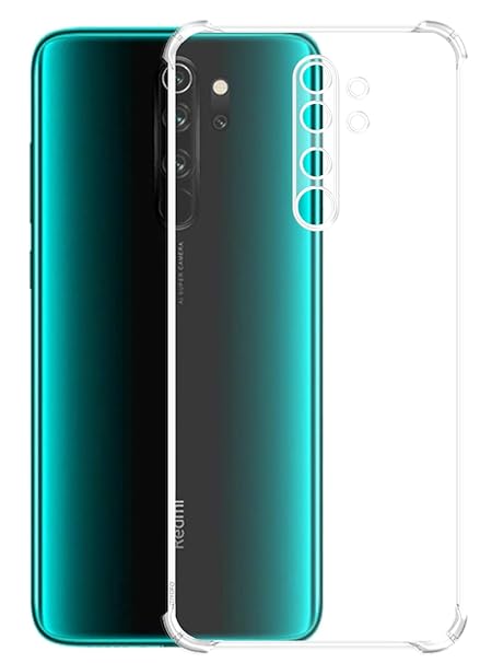 YOFO Transparent Back Cover for Mi Redmi Note 8 Pro