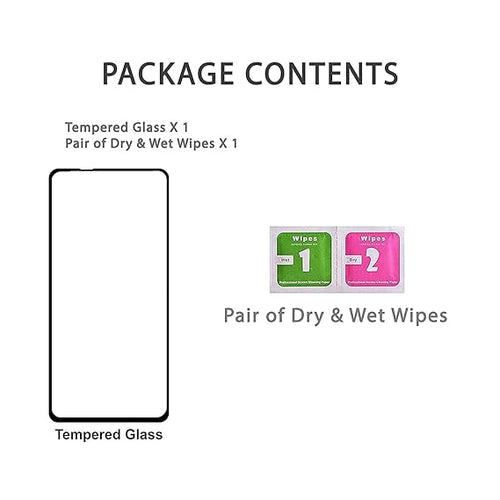 Edge to Edge Tempered Glass for Realme 12x (5G)