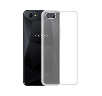 YOFO Back Cover for Realme 1 (Flexible|Rubber|Transparent |Shockproof)