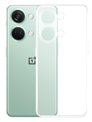 YOFO Back Cover for OnePlus Nord 3(5G)(SlimFlexible|Silicone|Transparent|Camera Protection|DustPlug)