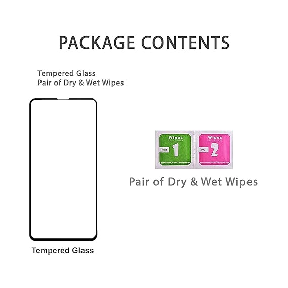 Edge to Edge Tempered Glass for Realme P3
