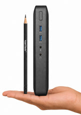 Lenovo Tiny Desktop PC Thin Client 𝗔𝗠𝗗 GX-212JC / 4GB RAM / 128GB SSD/Win 10 IoT Enterprise/MS Office Refurbished