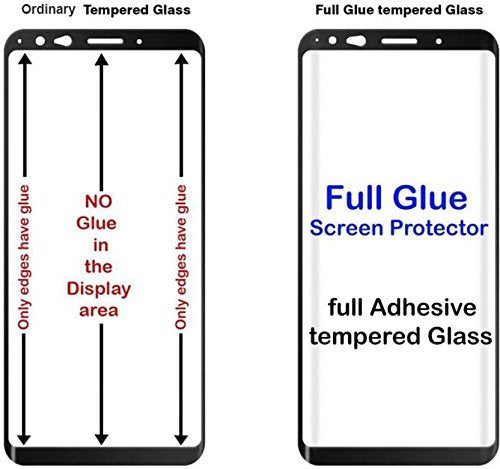Edge to Edge Tempered Glass for  Oppo F9 Pro