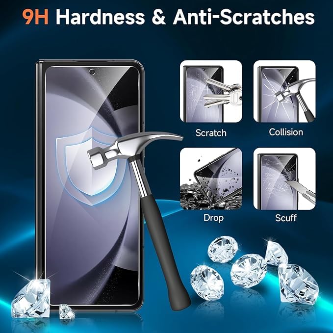 Edge to Edge Tempered Glass for Samsung Z Fold 6 5G