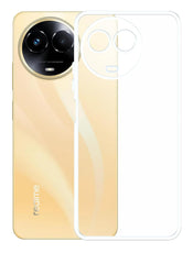 YOFO Transparent Back Cover for Realme 11/Narzo 60X (5G)