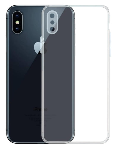 YOFO Back Cover for Apple iPhone X/XS Back Cover (Transparent)