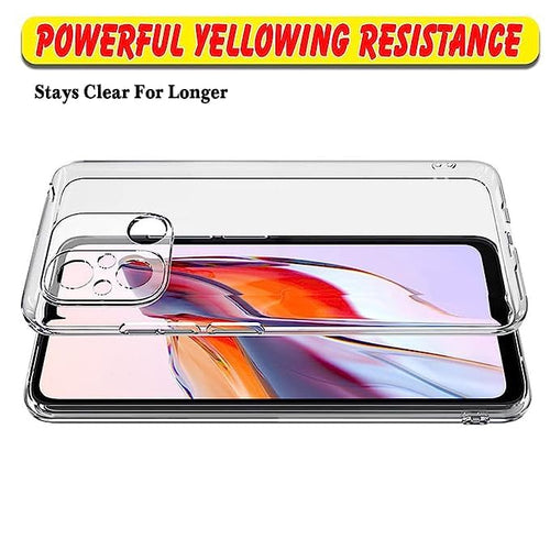 YOFO Back Cover for Redmi 12C (Silicone|Transparent|Camera Protection)