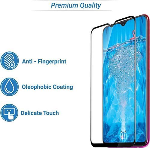 Edge to Edge Tempered Glass for  Oppo F9 Pro