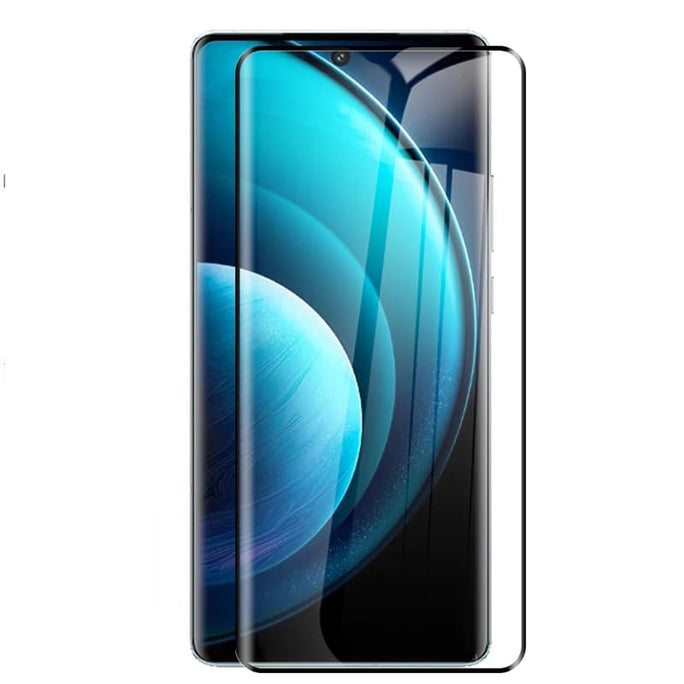 YOFO Curve Edge to Edge Full Screen Coverage Tempered Glass for " VIVO X100 / X100 PRO "- Full Glue Gorilla Glass (Black)