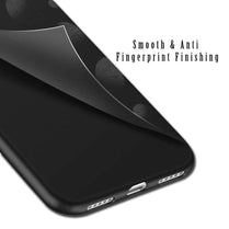 YOFO Sleek Back Cover Case for Google Pixel 7A | Slim Fit Protective Design | Ultra Matte Finish | Camera Protection Bump | Soft Silicon Back Cover Case for Google Pixel 7A (Matte Black)
