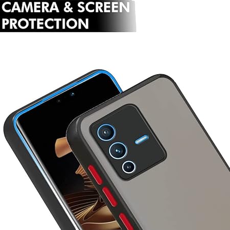 YOFO Smoke Back Cover for Vivo V 23