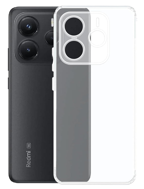 YOFO Transparent Back Cover Case for Redmi Note 14 (5G)