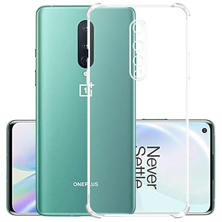 YOFO Transparent Back Cover for OnePlus 8