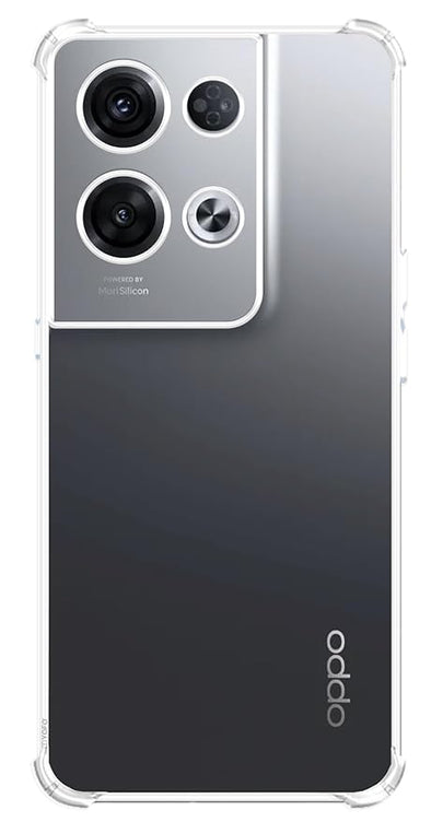 YOFO Transparent Back Cover for Oppo Reno 8 (5G)