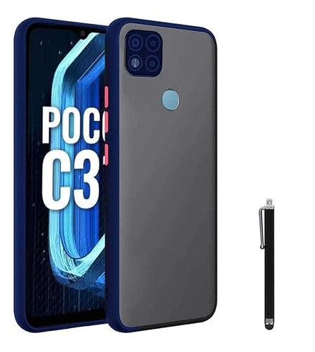 YOFO Smoke Back Cover for Poco C31