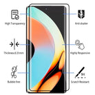 YOFO Curve Edge to Edge Full Screen Coverage Tempered Glass for " REALME 10 PRO PLUS "- Full Glue Gorilla Glass (Black)