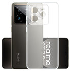 YOFO Silicon Back Cover Case for Realme GT7 Pro (5G) (Transparent) Camera Protection with Dust Plug
