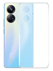 YOFO Back Cover for Realme 10 Pro Plus (5G) (Silicone|Transparent|Camera Protection) (SALE)