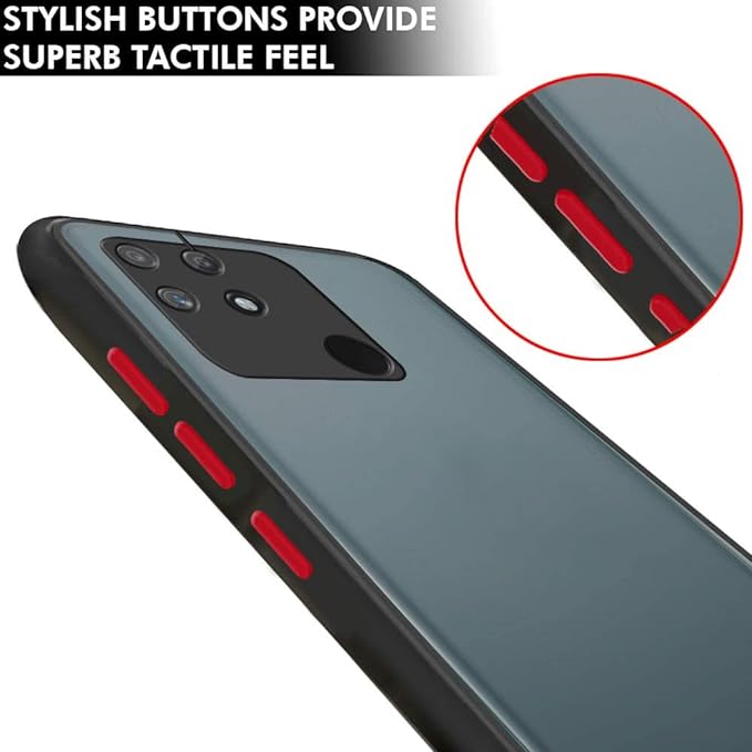 YOFO Smoke Back Cover for Redmi 10C