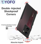 YOFO Shockproof Back Cover for Vivo V29E (5G)