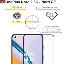 Edge to Edge Tempered Glass for Oneplus Nord 2 / Nord CE