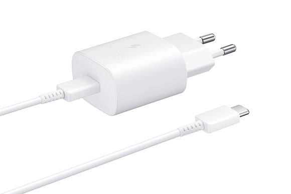 Samsung Super Fast Charger 25W with USB Type-C to Type-C Cable