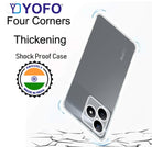 YOFO Transparent Back Cover Case for Realme C53 / Realme Narzo N53 / C51