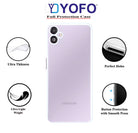 YOFO Back Cover for Samsung Galaxy F14 (2.0 MM|SlimFlexible|Silicone|Transparent|Camera Protection)