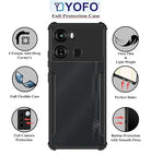 YOFO Shockproof Back Cover for iTEL P40