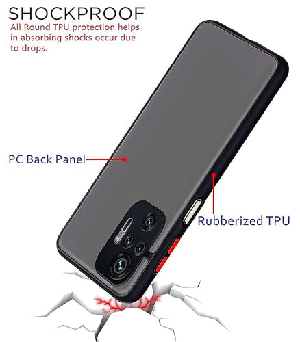 YOFO Smoke Back Cover for Redmi Note 10Pro