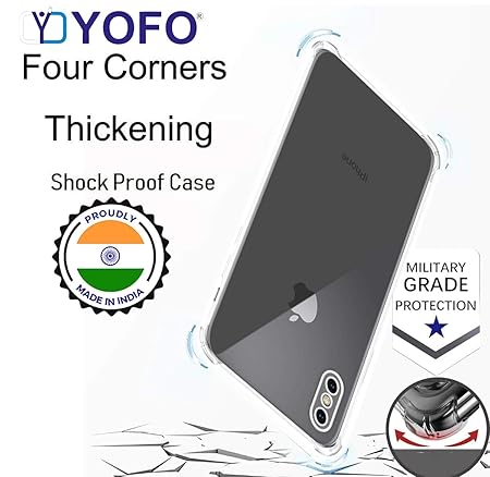 YOFO Back Cover for Apple iPhone X/XS