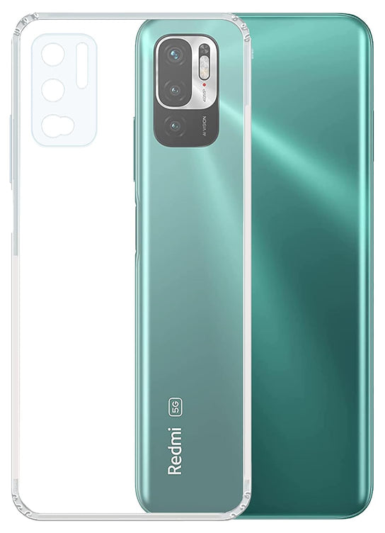 YOFO Transparent Back Cover for Mi Redmi Note 10T (5G)/ Poco M3 Pro