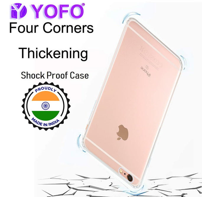 YOFO Transparent Back Cover for IPhone 6 Plus